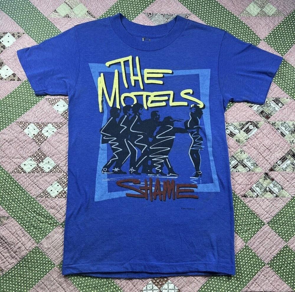 Vintage The Motels Band Same Song Cotton Shirt Unisex Concert S to 5XL DO0138 Unisex T-Shirt S