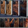 Wood Textures Clear Phone Case For Iphone 17 Air 16 Pro Max 15 Pro 14 Plus 17E 16E 11 13 12 Mini Cover Cases Fundas Cell TPU Cap