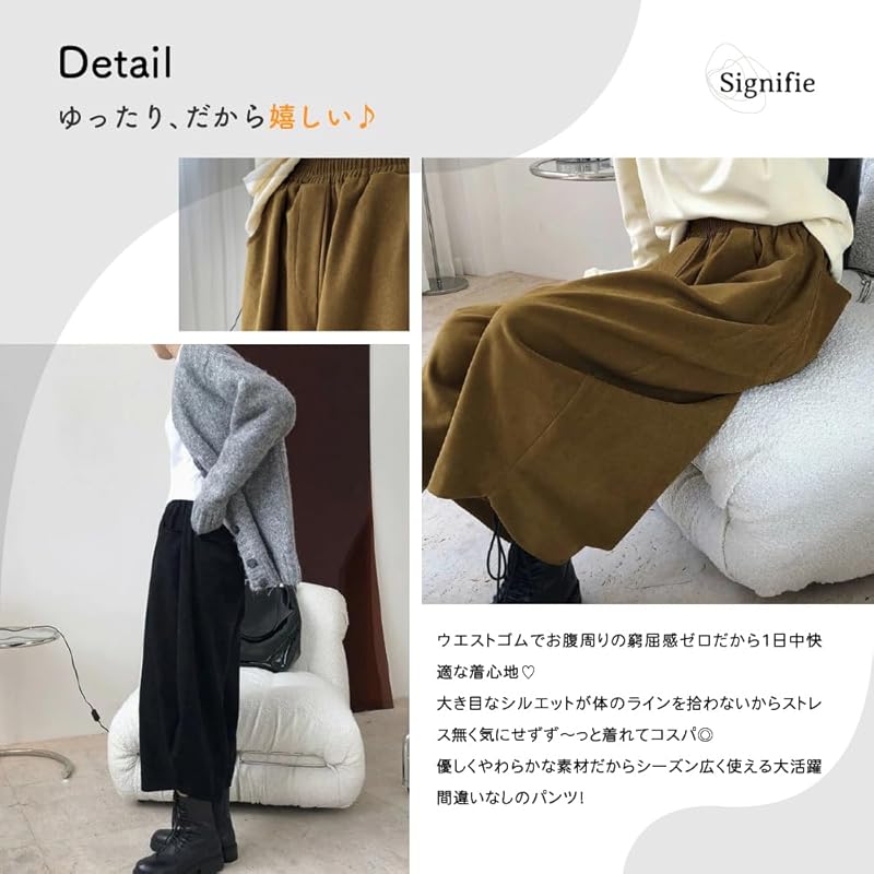 [Signifie] ladies balloon pants sarouel pants wide pants large size waist elastic 9/4 length gaucho pants Plain color spring summer autumn winter GN L