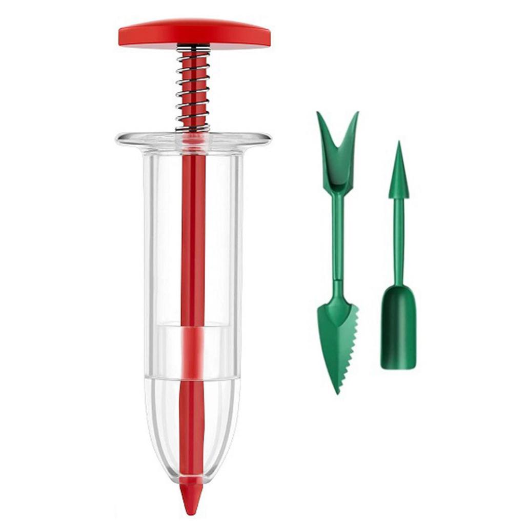 Mini Seeds Spreader Set Manual Sowing Seeds Dispenser Handheld Seeds Sower for Tiny Seeds Garden Transplanting Planting