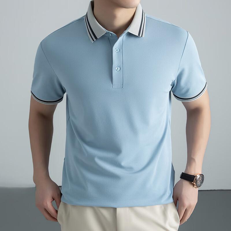 Firstview Men s Pique Jacquard Cool-Touch Short-Sleeve Polo Shirt FV26C1027 2XL