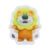 Stationery Tabekko Doubutsu THE MOVIE Goods Sticker Changing Picture Ginbis Lion S8549281 Sun-Star - -