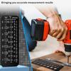 Double-sided Stainless Steel Drill Gauge With High Contrast Markings Durable Quick Precise Measuring 1/16 Inch To 1/2 Inch