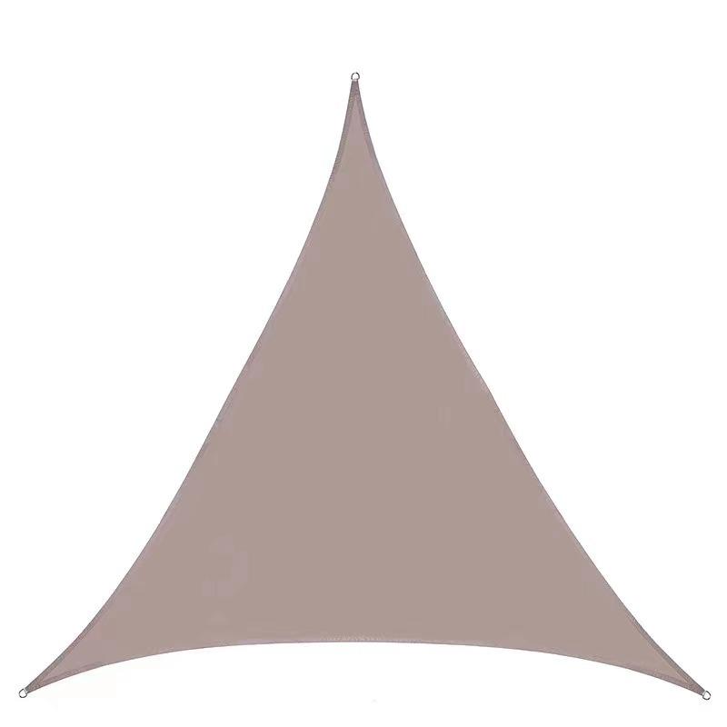 Waterproof Windproof Sunshade Triangle Sunscreen Canopys Outdoor Canopy Garden Terrace Swimming Pool Sunshade Sail Wear Resistant Sunshade Canopy