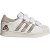 adidas Originals SUPERSTAR Low Top Kids' Skateboarding Shoes White Khaki Children Aged 3 7 Years Old Sneakers IH3499