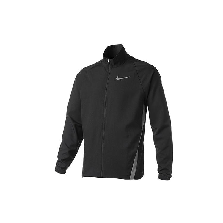 Nike Team Woven Stand Collar Training Jacket Black Men s 928011-010 L