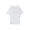 Li Ning T Shirts Men's White Crew Neck Moderate Straight Fit AHSR915-1