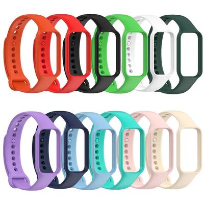 Silicone WatchBand Strap For Xiaomi Mi Band 8 Active / Redmi Band 2 WatchBand Accessories For Mi Band 8 Active Replacements