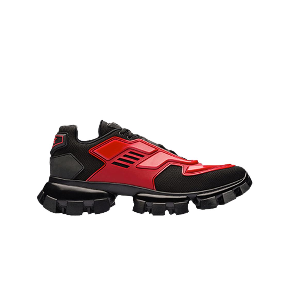 

Кроссовки Prada Cloudbust Thunder из технической ткани Черный Алый UK 7