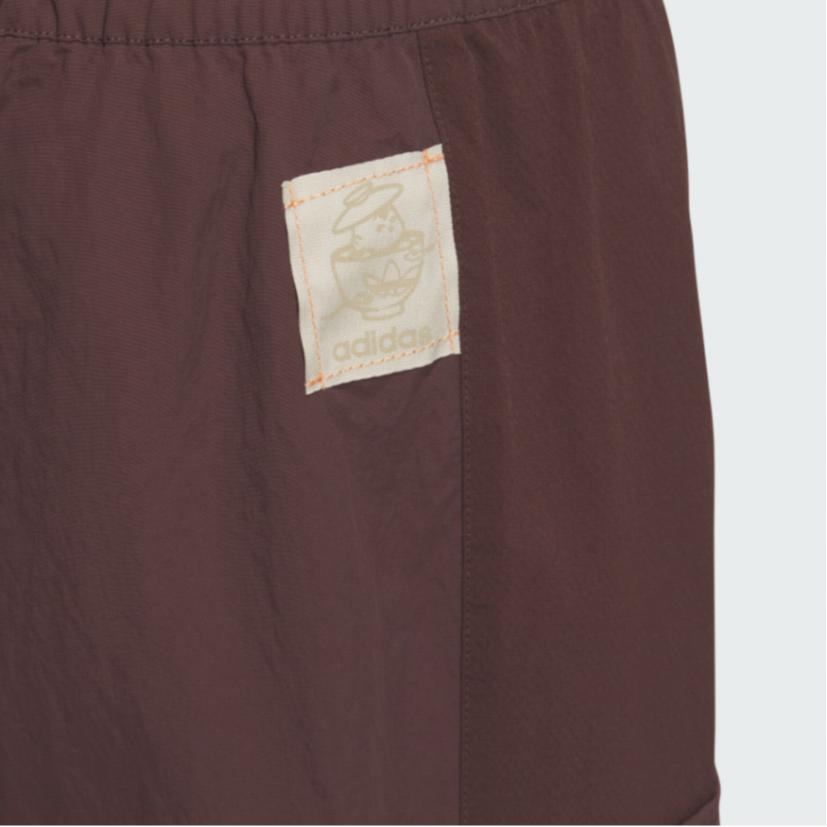 Adidas Originals Toc Tea Pants Men Bottoms Dark-Gray Brown JG1516