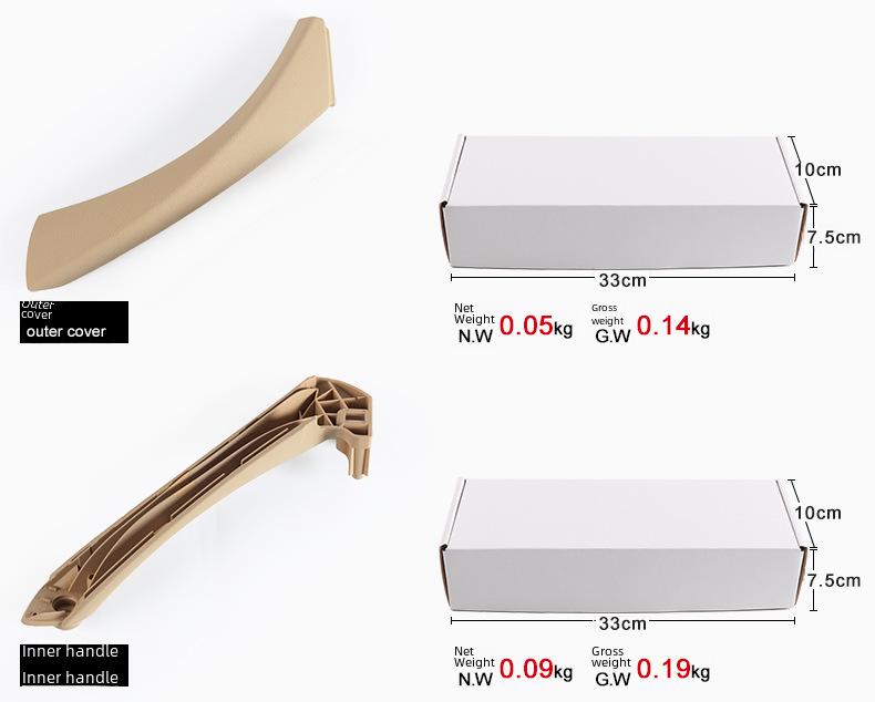 BMW 3-as sorozat E90/E91 belső ajtókilincs-kartámasz tartozék