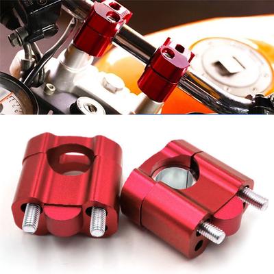 CNC motocykl Univerzální řídítka Rukojeť Fat Bar Risers Mount Clamp Adapter 22 mm 28 mm Pro Pit Dirt Bike Racing Příslušenství