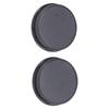 2Pcs Camera Rear Lens Cap L Mount Protective Rear Lens Cover Accessory for SL T Cameras
