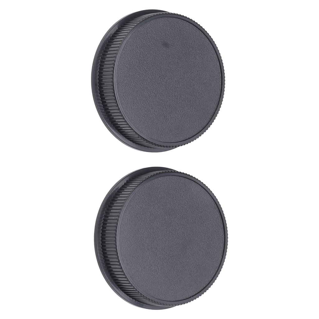 2Pcs Camera Rear Lens Cap L Mount Protective Rear Lens Cover Accessory for SL T Cameras