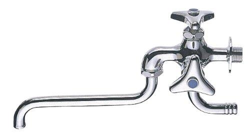SANEI Two-Spout Flexible Faucet for Cold Climates E10AK-13