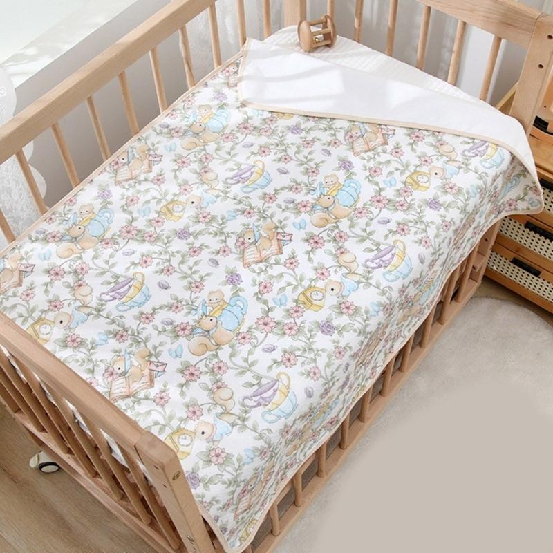 Breathable and Leakproof Baby Diaper Pad Portable Infant Diaper Changer Cushion for Toddler Crib & Bath Time Use