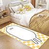 Nordic Fluffy Soft Bedroom Carpet Kids Room Bedside Rug Non-Slip Floor Mat Living Room Decoration Long Area Rug