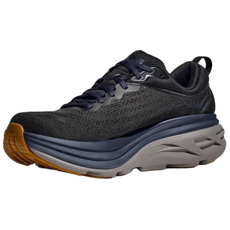 HOKA Bondi 8 Black Iron Ore Men Sneakers 1123202-BCKRN