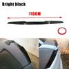 Universal Car Spoiler Car Free Perforated Top Center Wing Trunk Spoiler Top Wing Trunk Decoration Wind Wing Racing Spoiler
