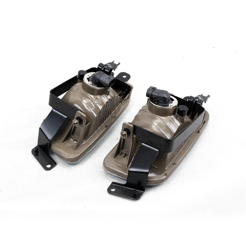 Car Front Bumper Fog Lights Foglight For Mitsubishi Pajero 2000 2001 2002 2003