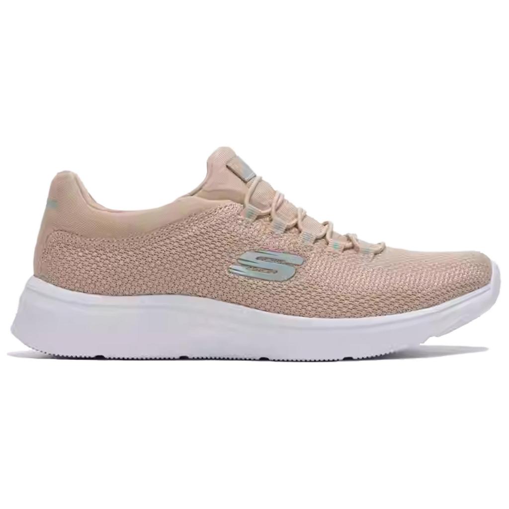 Skechers Memory Foam Comfortable Versatile Shock Absorbing Breathable Lightweight Low Top Casual Shoes Women Sneakers Light-Pink 897993-TPE