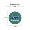 2Pcs Suede Car Coaster Mat Anti-slip Water Cup Pad For Volvo Rdesign XC90 V90 V60 XC60 XC40 V40 EC40 EX40 S60 S90 S80 V70 EX90