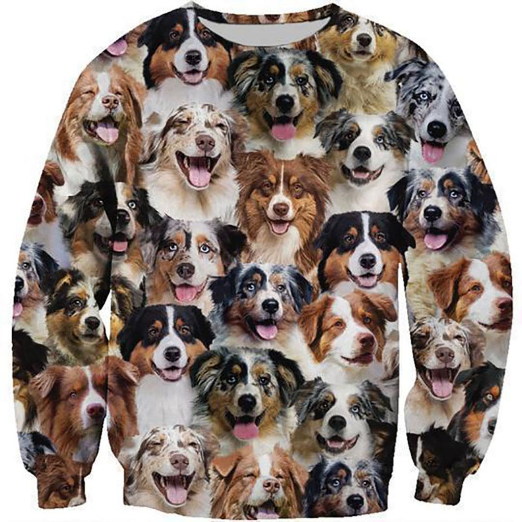 Fun Animal Sweatshirts Cute Hairless Cats Dogs 3D Print Hoodies Women Streetwear Long Sleeve Pullovers Y2k Hoodie Woman Clothing