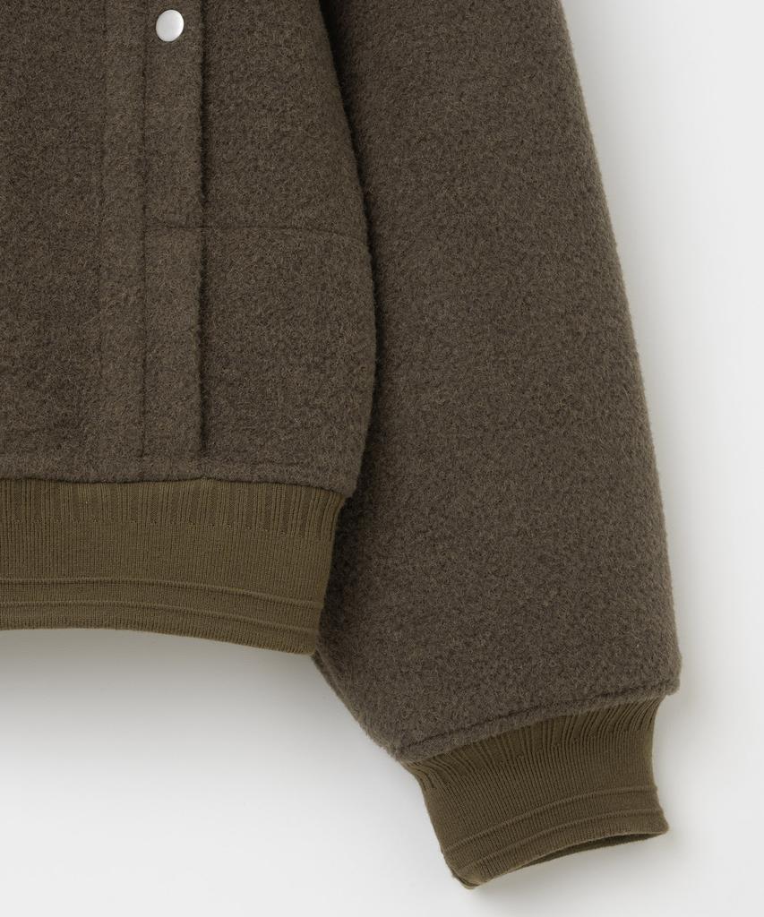 Millo Archive Coban Wool Varsity Jacket [Brown]