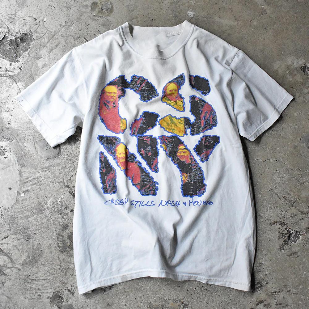 New Rare Crosby Stills Nash And Young Human Highway White S-5XL Shirt LL338 Unisex T-Shirt XL