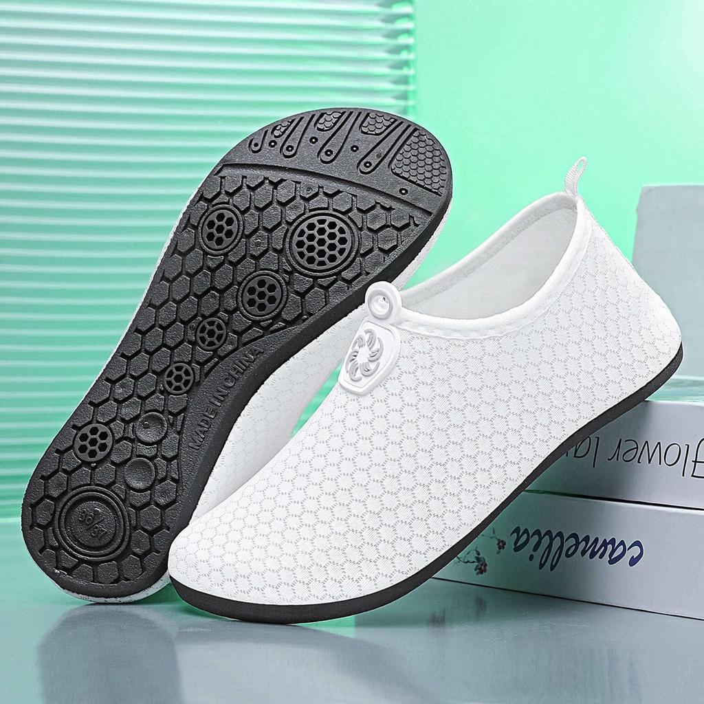Versatile Quick-Dry Water & Beach Shoes - Thin, Soft Sole for Yoga, Fitness, Indoor & Outdoor Use
