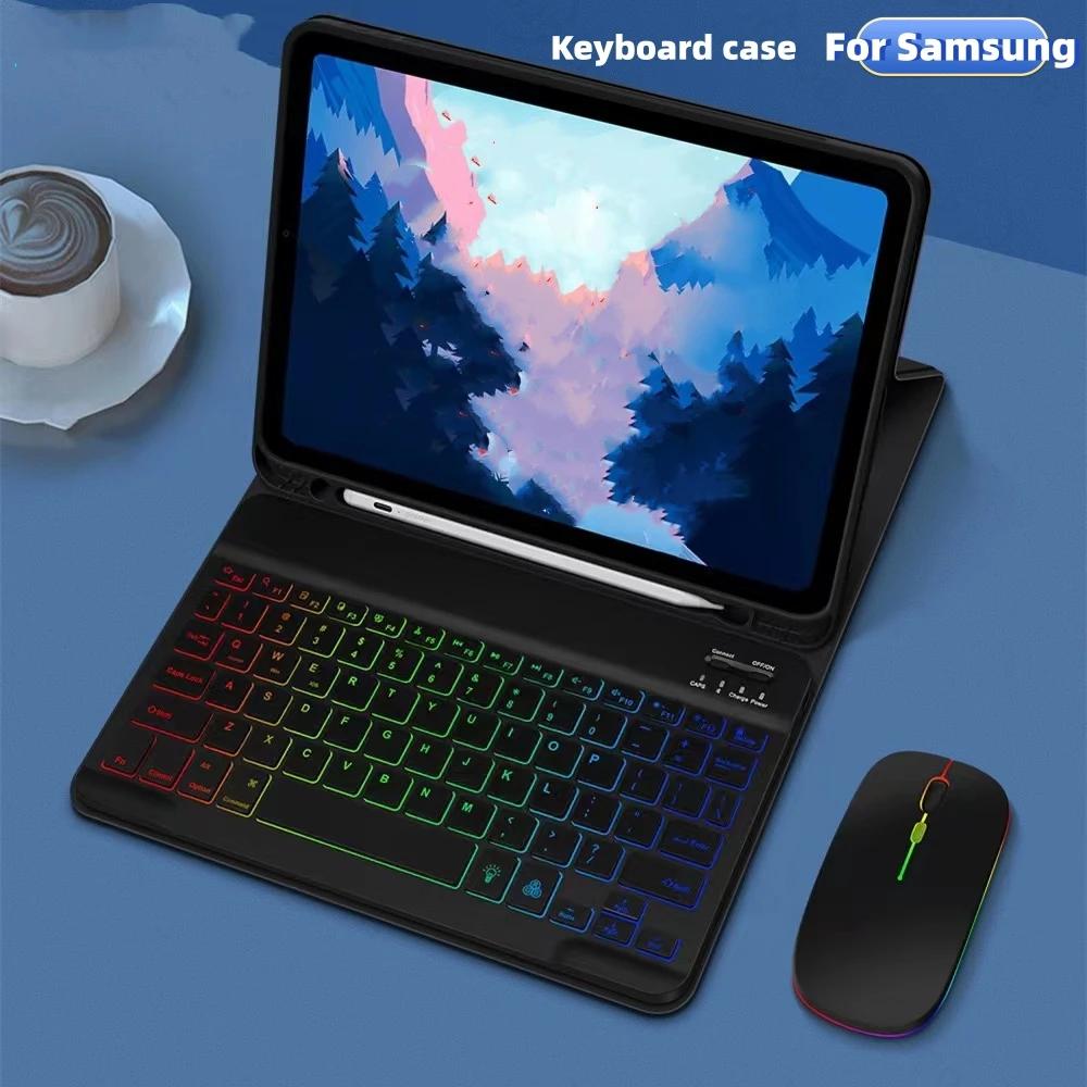Tastaturhülle für Samsung Galaxy Tab A11+ A11 Plus Hülle 11 Zoll SM-X230 SM-X235 SM-X236B Magic Keyboard Tablet-Abdeckung Funda