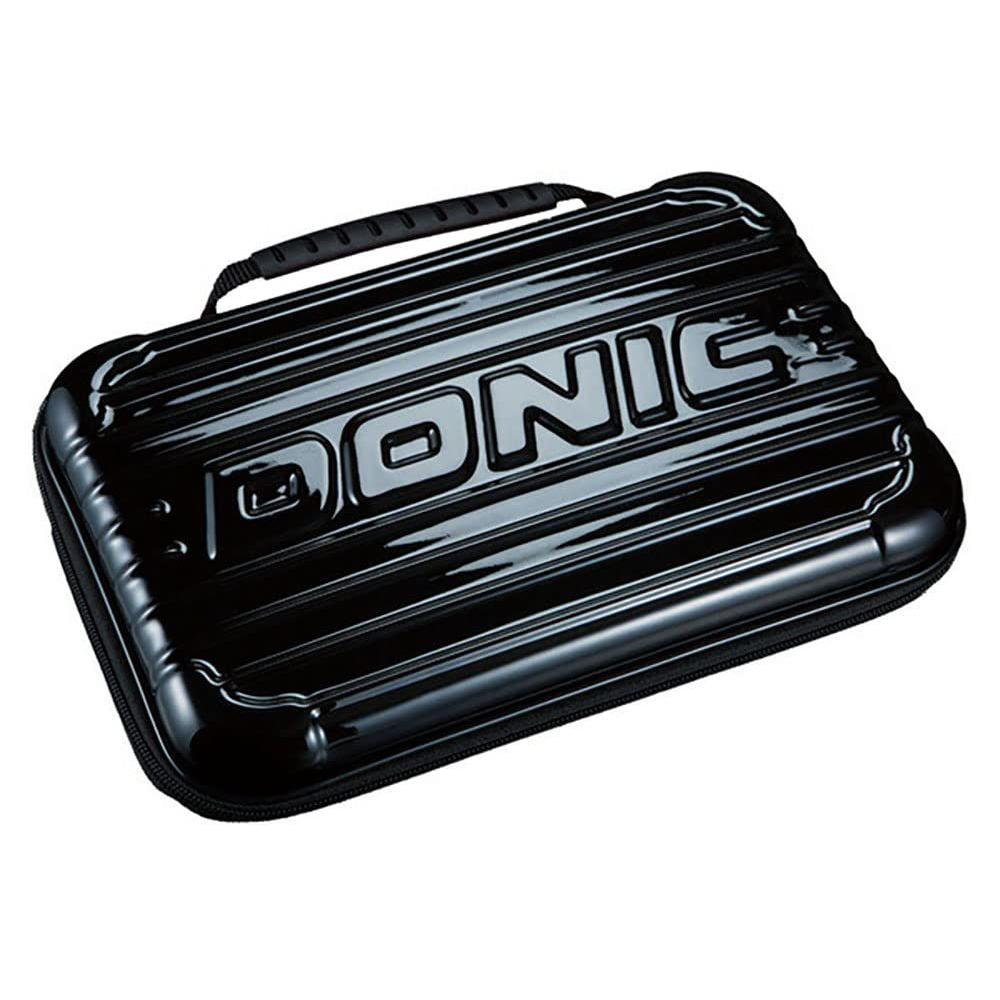 Used Donic Table Tennis Case Holds 3 Rackets DONIC BOX Racket Case Black (AB) EL035