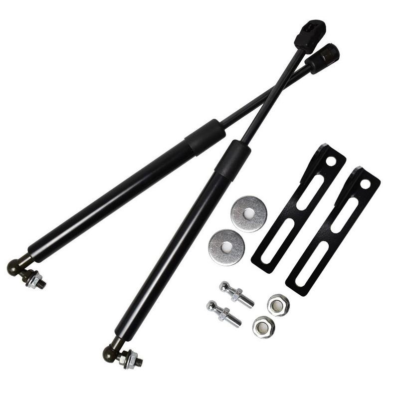 For Skoda Fabia Mk2 5J 2007-2014 Front Bonnet Hood Modify Gas Struts Carbon Fiber Spring Damper Lift Support Absorber