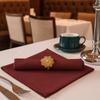10pcs Smooth Texture Table Napkins Washable Cloth Napkins Table Decoration Napkins  Restaurant Use