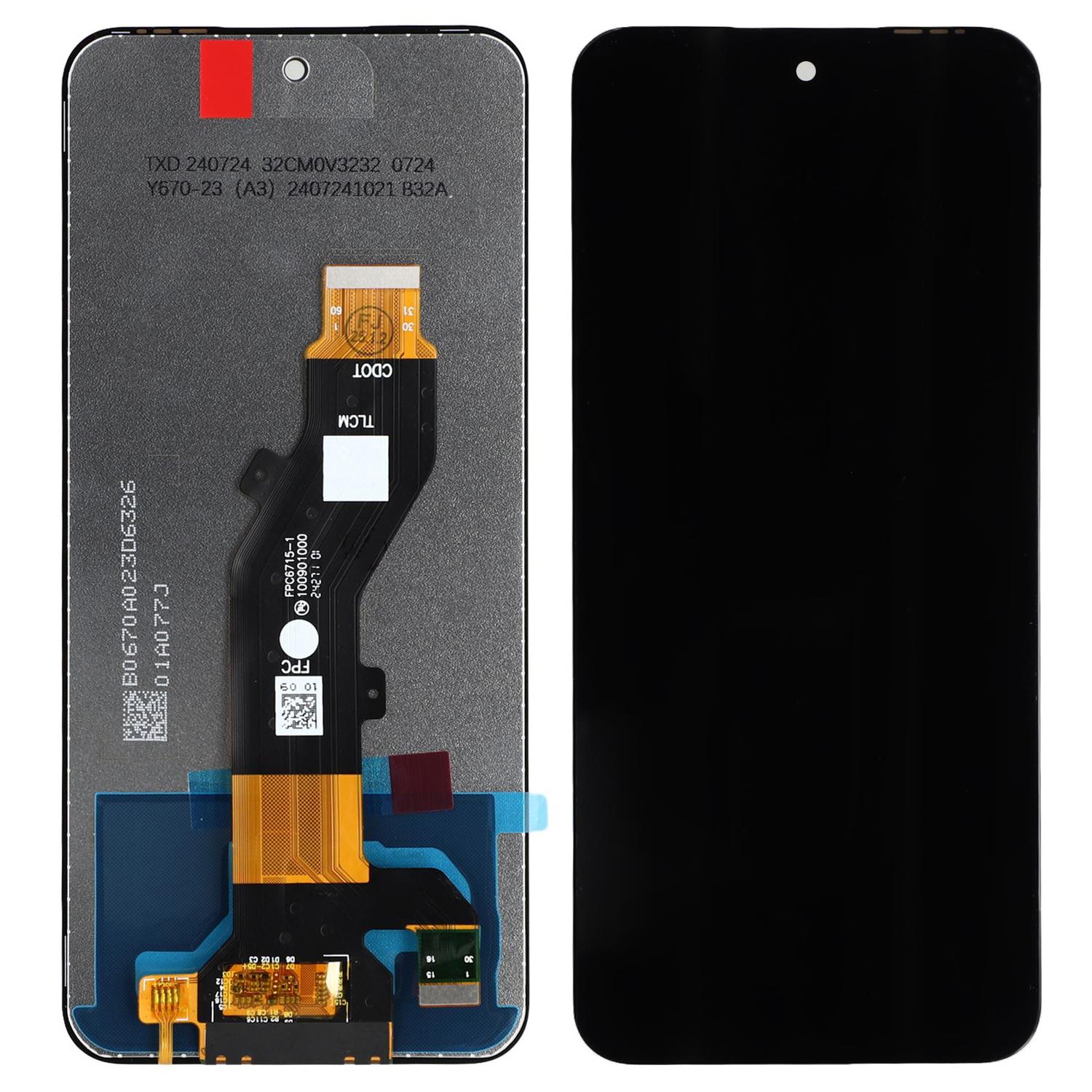 

Для TECNO Pop 9 5G KL4 РК-екран класу C та збірка дигітайзера Запасна частина (Без логотипу) Type A