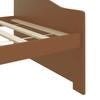 Vidaxl 3-Osobowa Sofa/Łóżko, Miodowy Brąz, Sosnowa, 90 X 200 Cm