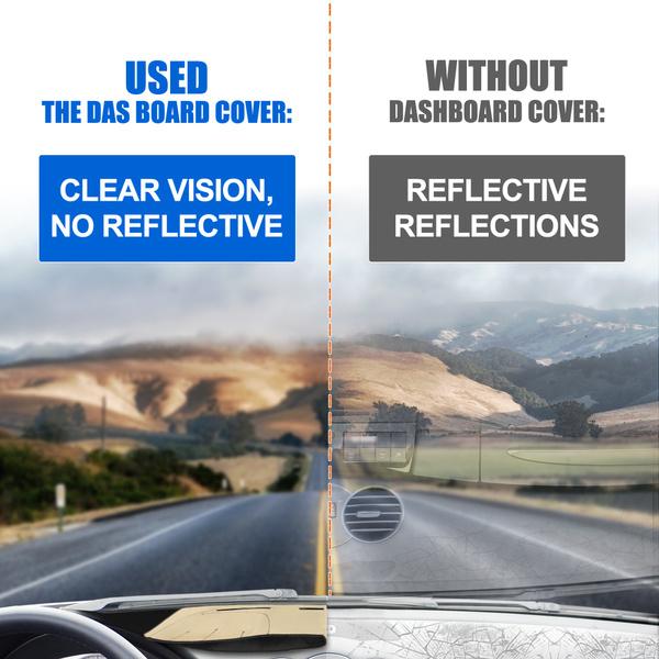 Dashboard Cover Dashmat Dash Mat Pad Car Carpet Dash Cover for Edge 2015-2020