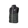 NSW Down Fill Colorblock Warm Casual Sport Stand Collar Down Vest Men Outerwear Black Green CV8975-045