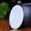 Natural Hotan Jade Child Buddha Jade pendant Jade pendant Jade necklace Pendant with certificate