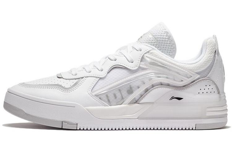 Li Ning Wave V1 Lightweight Breathable Low top Skateboard Shoes Men s White AGCS029-3 39