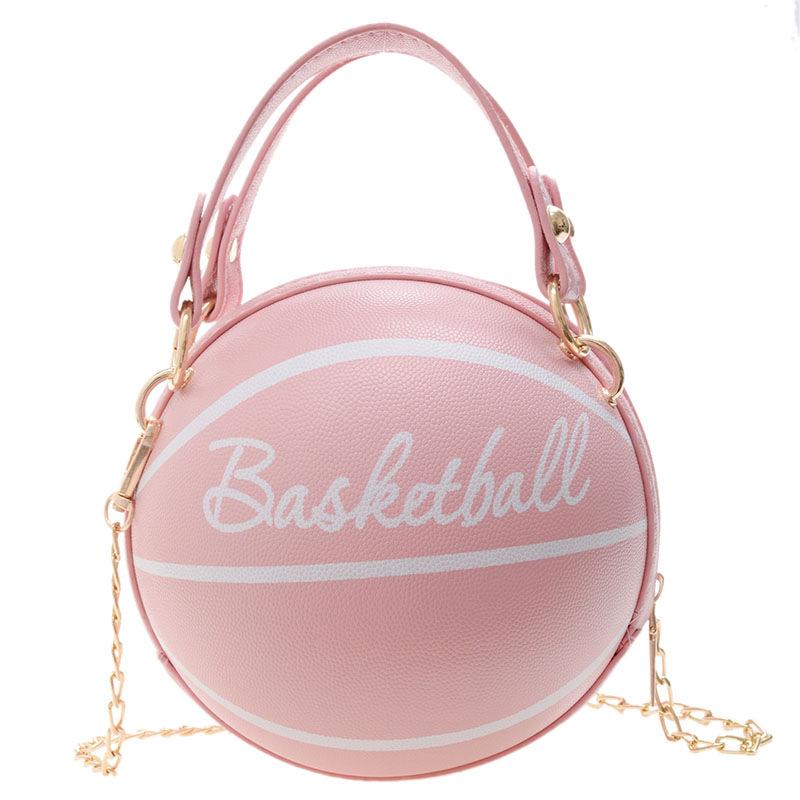 

Трендова жіноча сумка-кросбоді в західному стилі для баскетболу 2024: Універсальна, Стильна, Маленька Кругла Сумка
