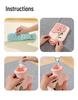 Explosion-Proof Hot Water Bottle with Cute Plush Cover - Ideal for Abdomen and Bed Warmth