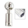 PTFE Lined Ball 304 Stainless Ball PTFE Lining Sealing 360-degree Rotation Female Thread Connection Hygienic Cleaning