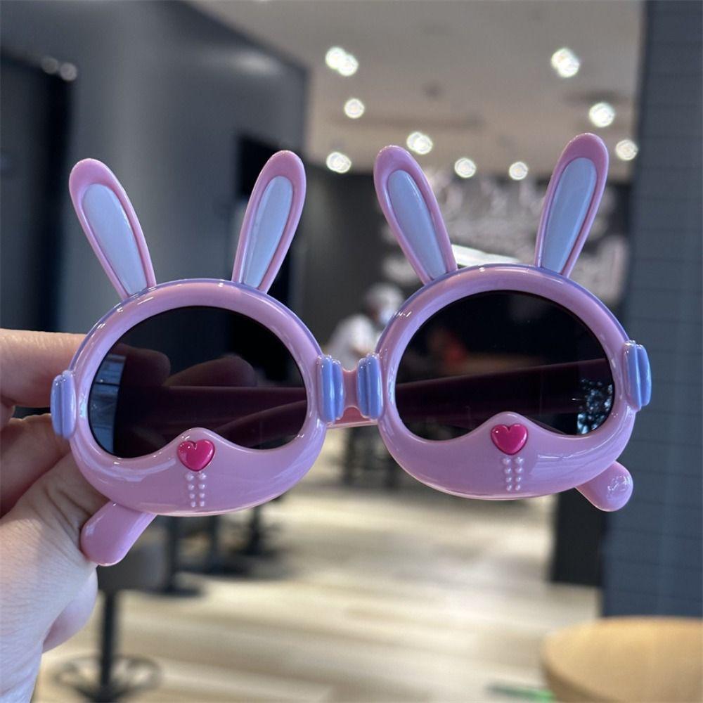 Cute Kids Sunglasses Dog Rabbit Shape Girls Eyewear Sports Sunglasses Boys Sun Glasses  Summer