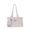 Ruffled Small Clean Minimalist Handbag, Stylish Crossbody Bag, Office Bag