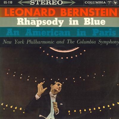 LP Record LEONARD BERNSTEIN, COLUMBIA SYMPHON - Gershwin Rhapsody In Blue An Americ OS110PROMO COLUMBIA Japan Classical Used