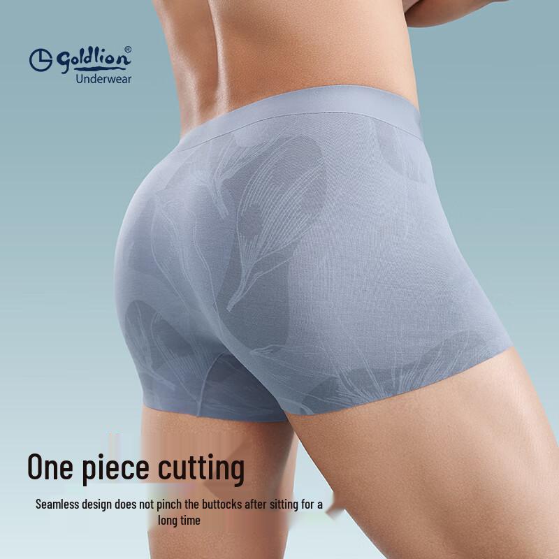 Goldlion Herren Modal Seide Antibakterielle Boxerbriefs