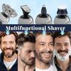Shaver For Men, Wireless Charging Floating Head Shaver, IPX7 With 7 Rotating Shaver Heads, Nose Hair Sideburn For Body, Face