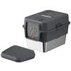 Odor-Proof Stainless Steel Enclosed Cat Litter Box with Anti-Splash Top Entry