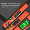 Aluminum Digital Level LED Screen for Clear Reading Lighted Bubble Magnetic Torpedoes Level for Woodworking